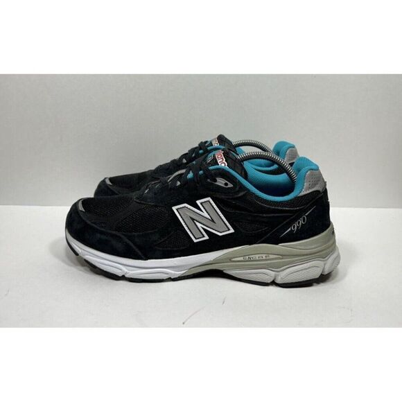 New Balance 990v3 Mens Size 10 D Shoes Black Running Sneakers M990GB3 - Picture 3 of 8